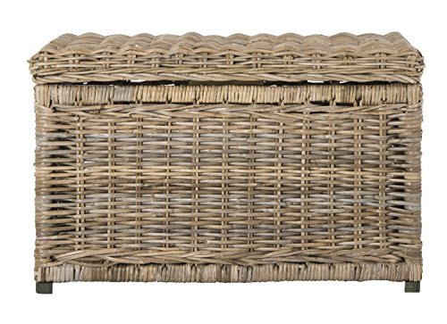 happimess Elijah 30" Wicker Storage Trunk, Natural