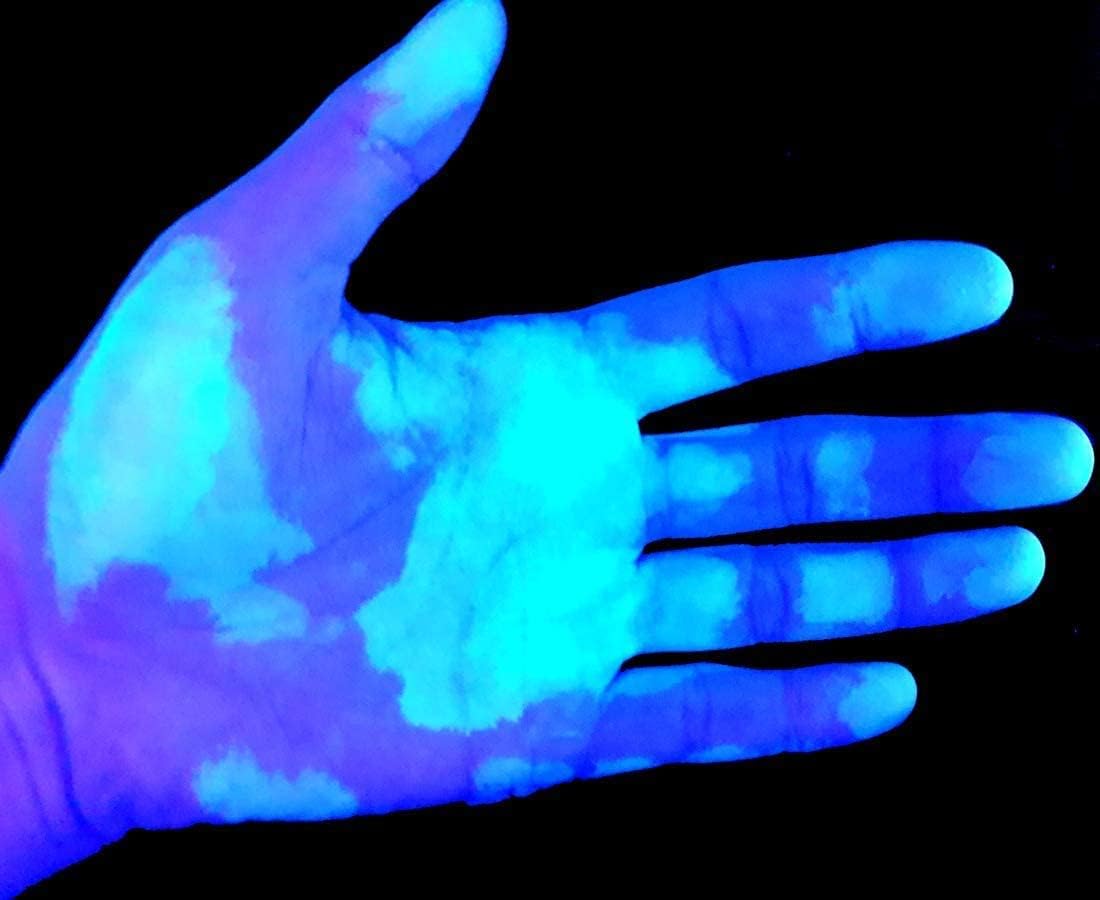 UV Reactive Black Light Invisible Ink (8 Fl Oz) - Blue