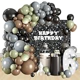 Kit de décoration de fête avec guirlande de ballons et étoiles
