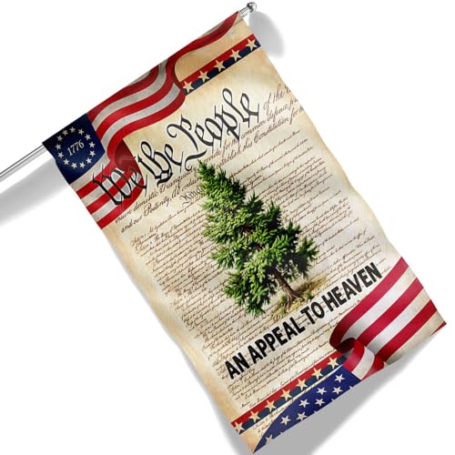 FLAGWIX American Flag-We The People Betsy Ross 1776 An Appeal To Heaven Pine Tree Flag TPT1923F, 3x5 ft. Flag-USA Flags Premium Polyester-Decorative Indoor Outdoor Flag
