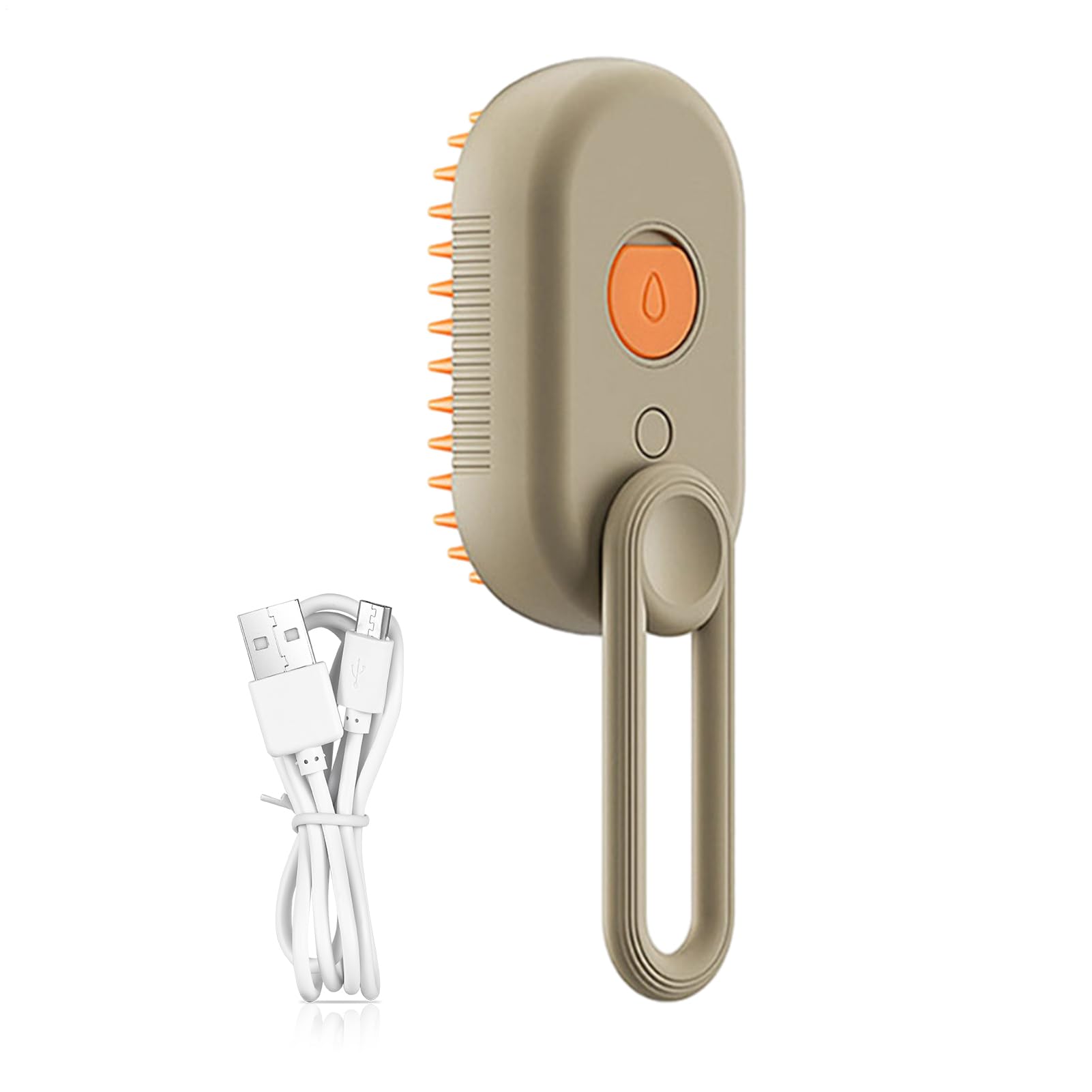 Cepillo De Vapor De Mascotas: Cepillo De Preparación De Gatos Multifuncional 3 En 1, Cepillo De Vaporizador Para Perros Para Depilación, Peinado Para Mascotas Peinador Para Gatos Y Perros, Cepillo De