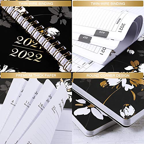 Kalender 2021-2022 - A5 afsprakenplanner van juli 2021 tot juni 2022, hardcover met binnenvak, 25,2 x 20,2 cm - Image 7