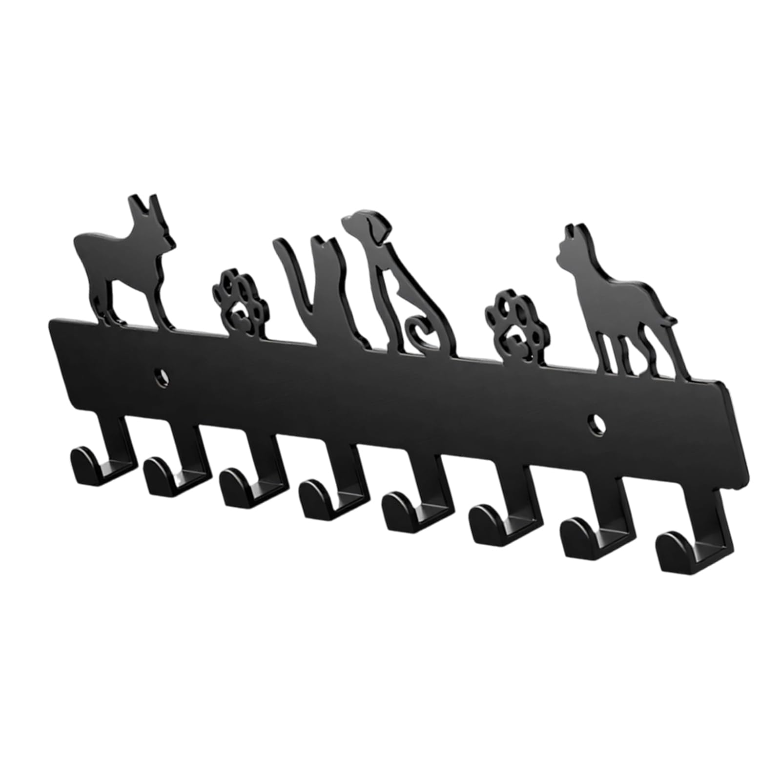 Msioytog Type A Wall Hook For Keys And Closet Sturdy Metal Construction For Bedroom Bathroom Offices Decoration Animal Wall Fasteners