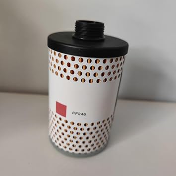 FF246 fuel filter Compatible for Fleetguard,Compatible with John Deere TY15193 TY15193B TY15192, Cyclone Gaskets PM10, Dutton-Lainson 4705, National Spencer 20