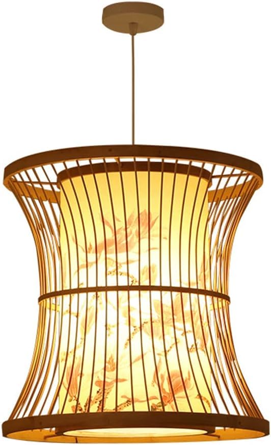 Lustre lanterne asiatique pour tamiser une lumière trop vive et habiller le salon