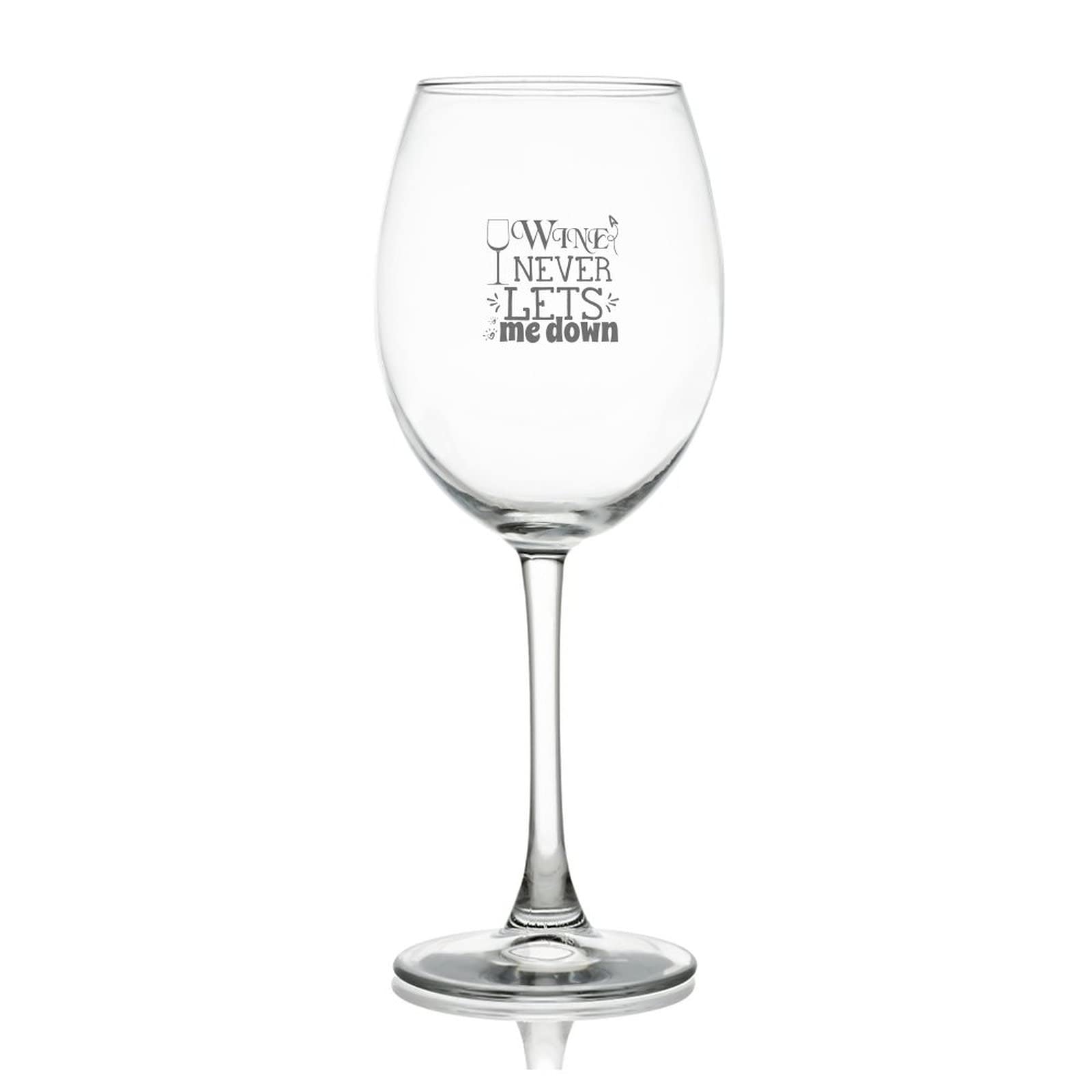 Verres à vin rouge en cristal gravé 500 ml grand calice pour dégustation et table de fête