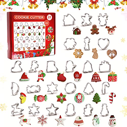 Weihnachtliche Keksausstecher Aus Holz - 3D Motive Für Festliche Plätzchen