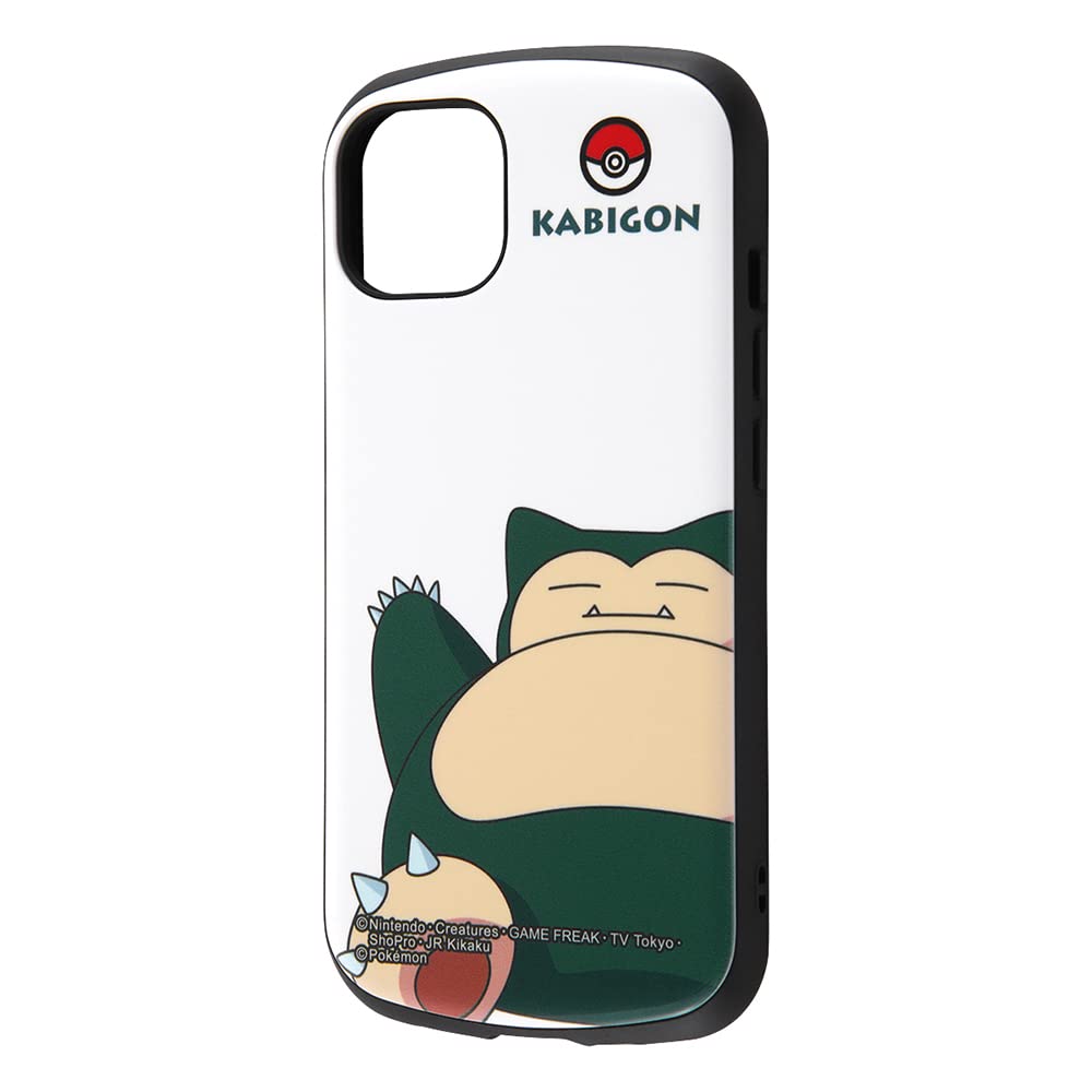 iPhone 13 Case Character Shockproof Strap with Hole Pocket Monster/Snorlax  : Amazon.sg: Electronics