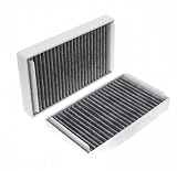HuaQiParts 2pcs A2108300018 2108301018 Cabin Air Filter w/Activated Carbon