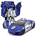 YQGOO Auto telecomandata deformata 2.4Ghz Transformer Robot Car Toys con One Touch Trasforma Autobot Radiocomandata Drifting Car con luci sonore Ricaricabile Auto radiocomandata Regali