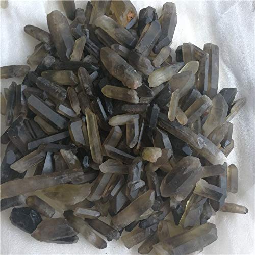 Decorative Stone 100G Natural Tibetan Black Quartz Crystal Point Specimen