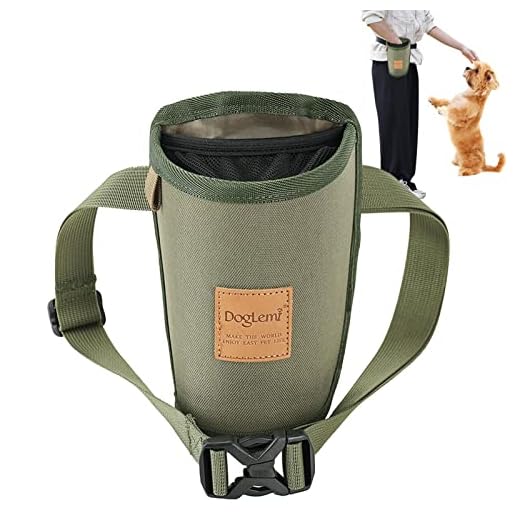 Bolsa para cachorro | Bolsas guloseimas ajustáveis para treinamento animais estimação | Bolsa ração para cachorro com alça ombro para caminhada para treinamento Youyan