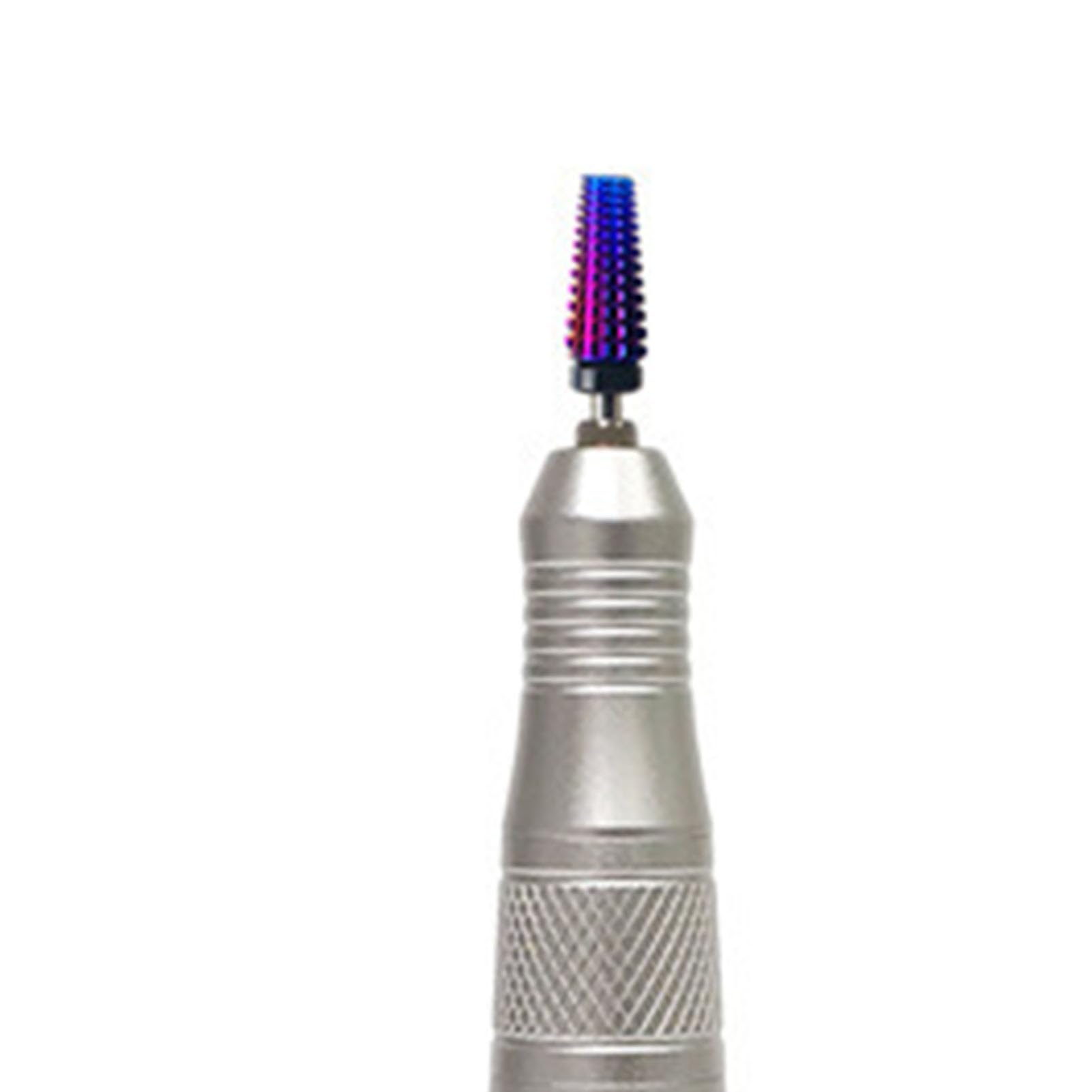 FILFEEL Kabellose Elektrische Nagelfraese, Wiederaufladbarer Nagelbohrer 35000 RPM mit Einstellbarer Geschwindigkeit, Tragbarer Nagelschleifer mit Aluminiumgehaeuse for Manikuere Pedikuere (SILVER)