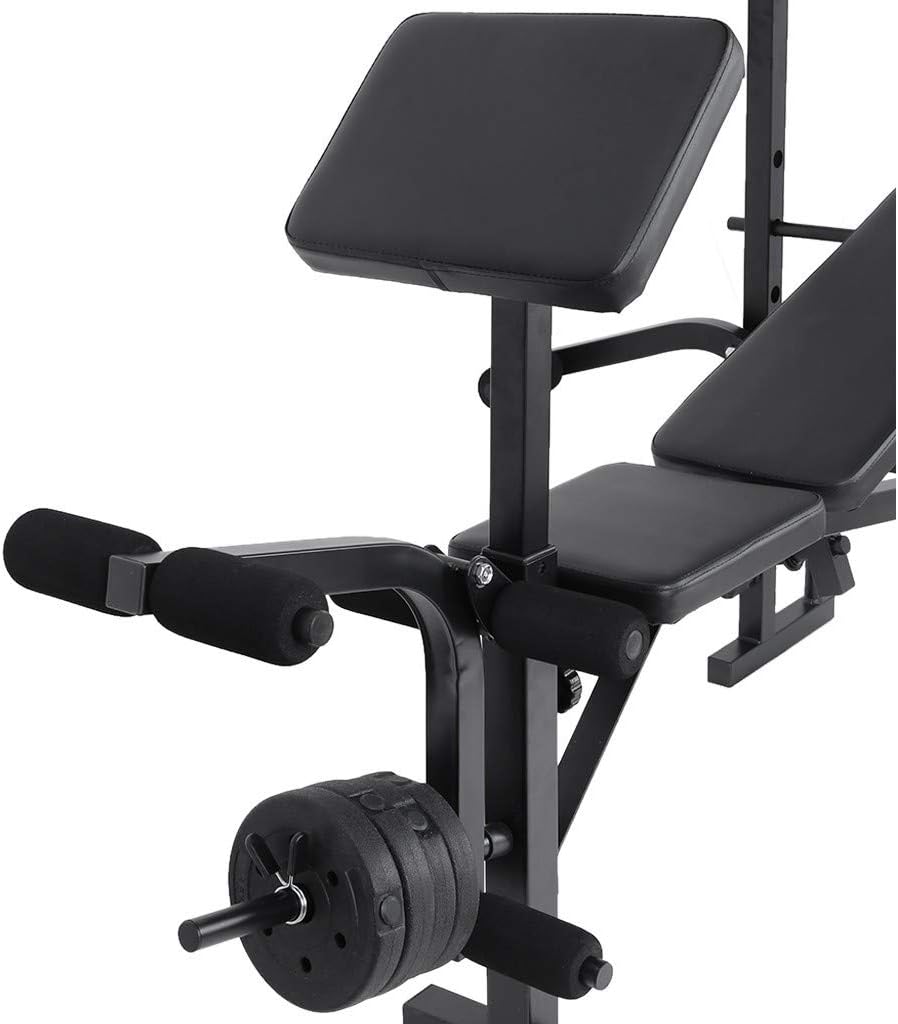 Weight Benches Adjustable Ab Bench Rack Set Fitness Dumbbell Workout Bench Standard Weight Training Benches : Sports & Outdoors