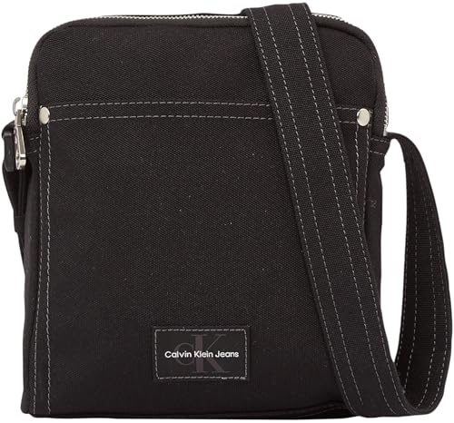 Sac reporter zippé Calvin Klein avec bandoulière réglable et rangement sécurisé
