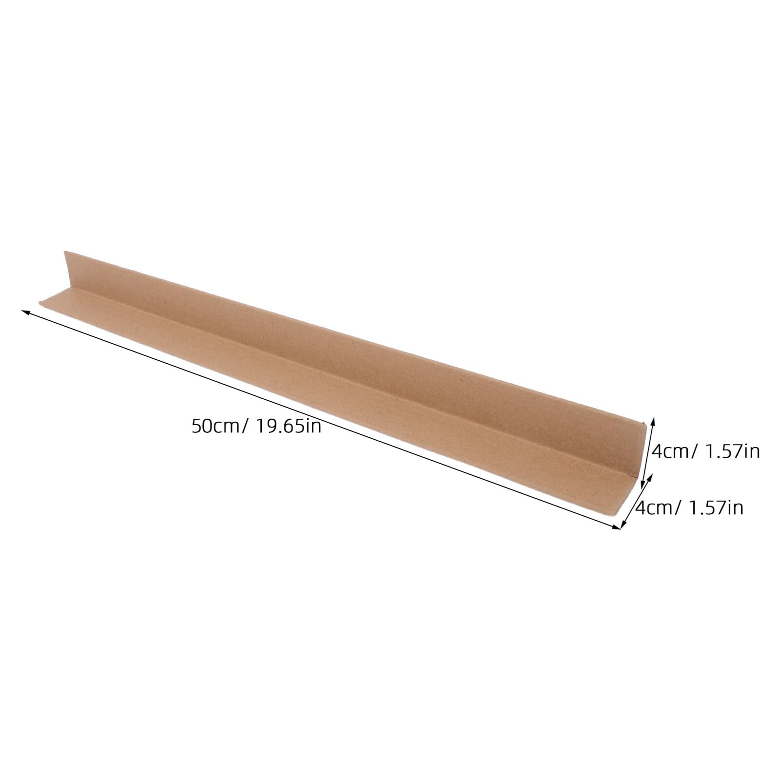 Gatuida Protections D'angle D'emballage en Papier 20pcs Protection Renforcée et Installation Rapide pour Cartons D'expédition et Gestion de Stock