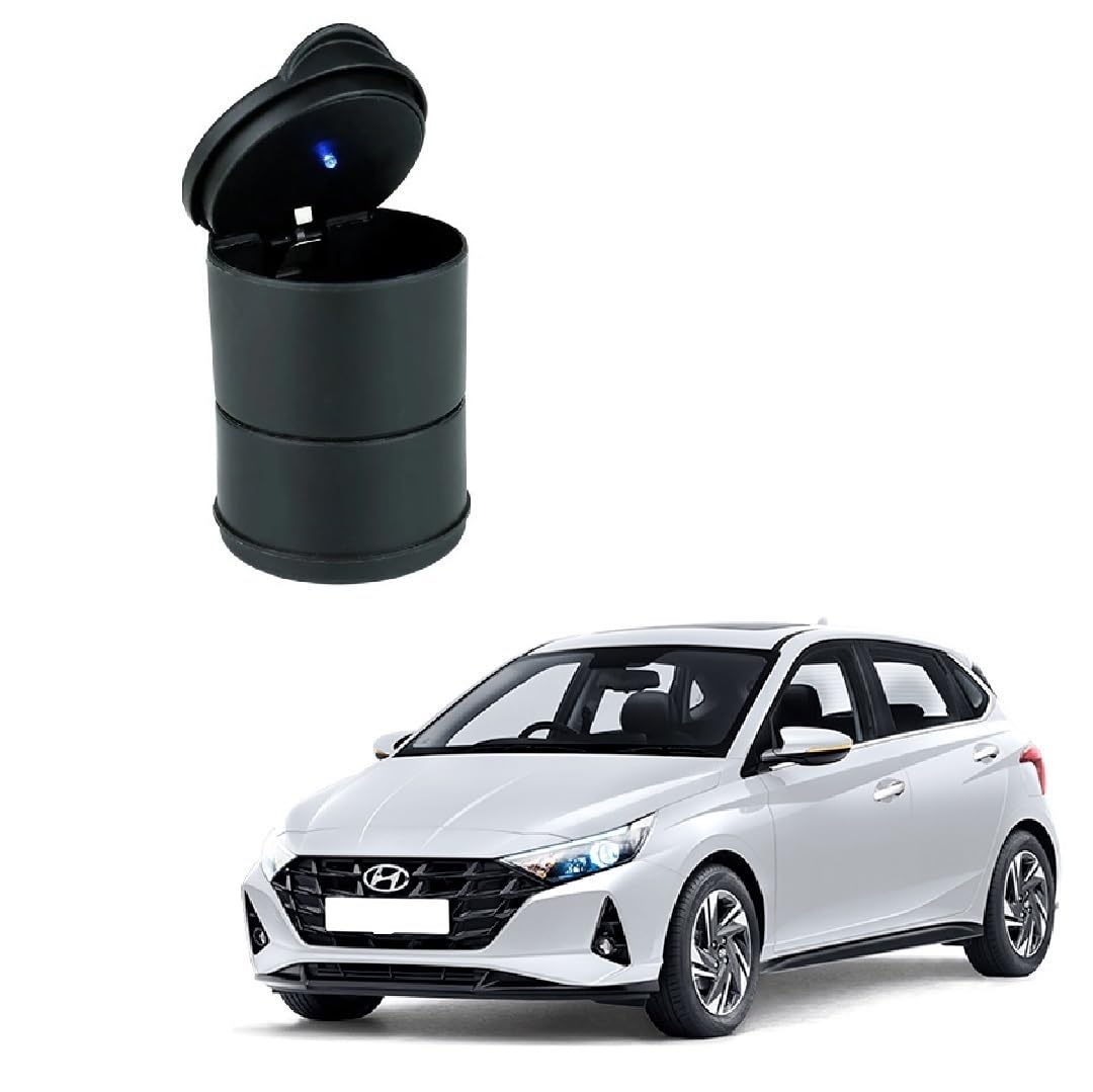 Best Black Color Car Dustbin/Ashtray (Pack of 1) Compatible with For i20 Elite Type-2-image-29