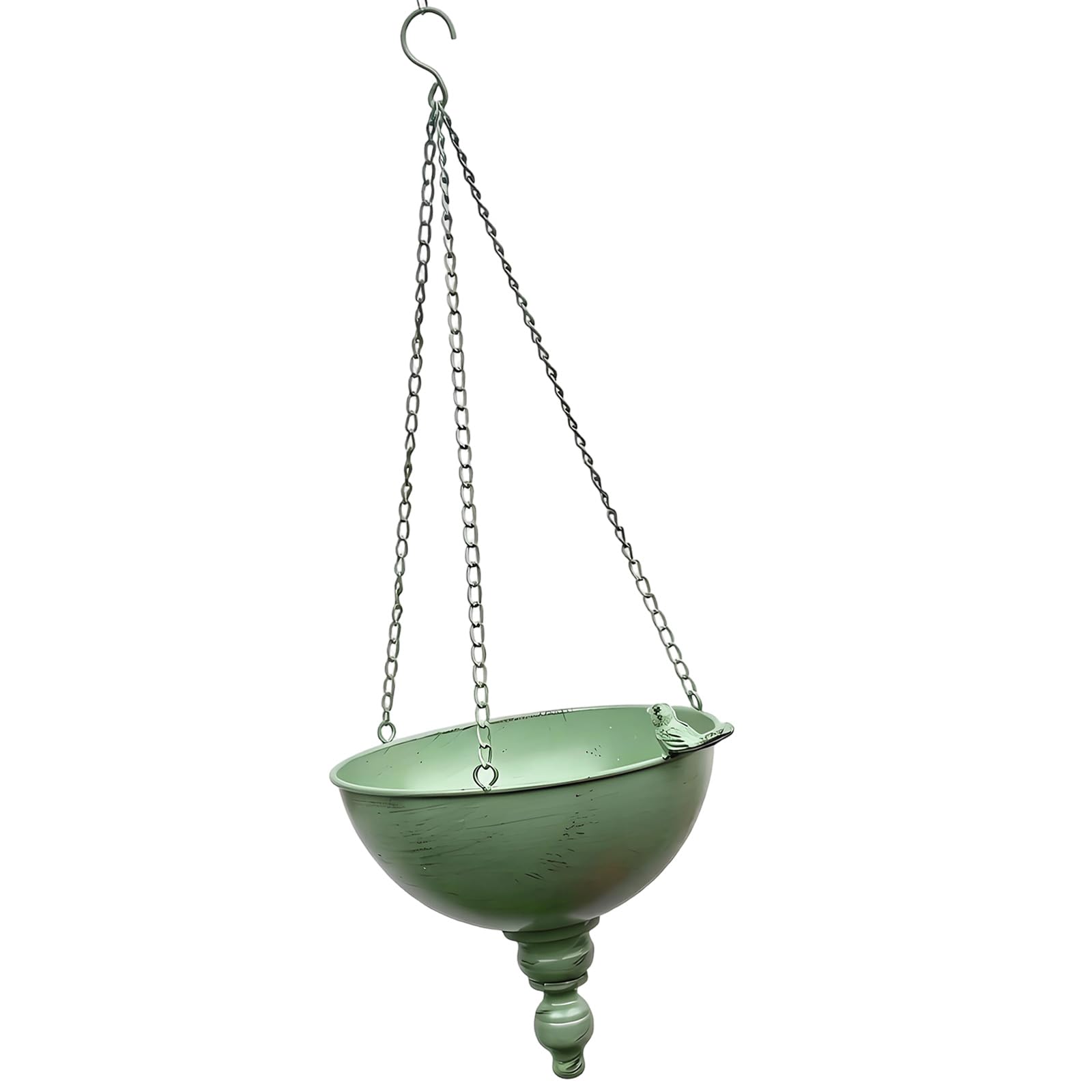 Limtula Classical Farmhouses Metal Hanging Planter Bucket with Rustproof Finish Accent for Plant Display Space Saving Garden Flower Pots