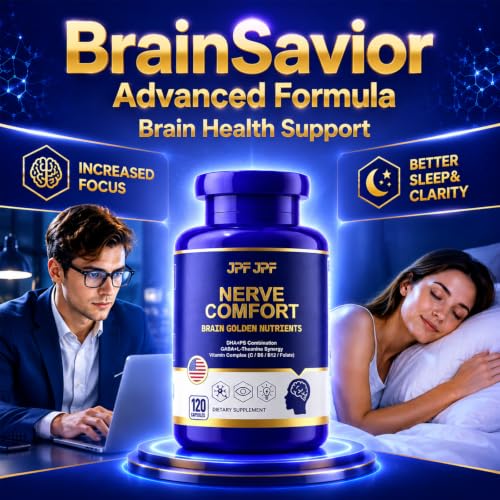 JPFJPF Brain Supplement Memory Focus, 5 in 1 Phosphatidylserine, 120 Count Capsules — view 3