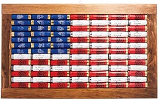 Lucky Shot 21 Gauge Shotgun Shell Flag Multicolored M - coolthings.us