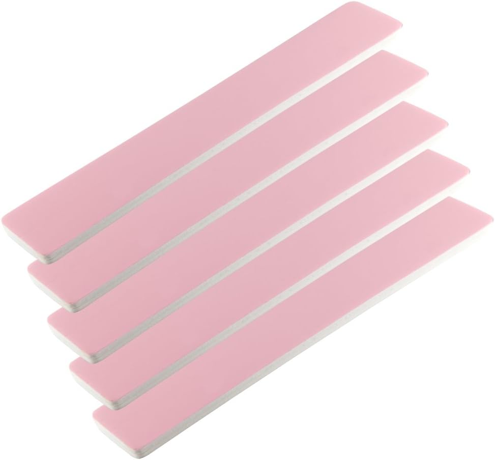 5x High Polish Jumbo polijstvijl van de nieuwe generatie roze/wit