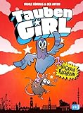 Tauben-Girl: Die Graue Rächerin - Witziges Abenteuer mit vielen Comics...