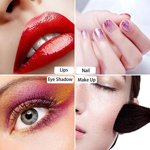 [210 Gram / 7.4 Ounce] Epoxy Resin Pigment, Cosmetic Grade Natural Mica Powder for Soap Making Dye Kit,Powdered Pigments Set,Bath Bomb Dye Colorant,Makeup Dye,Eye Shadow, Blush,Nail,Jewelry,Craft - Thumbnail 6