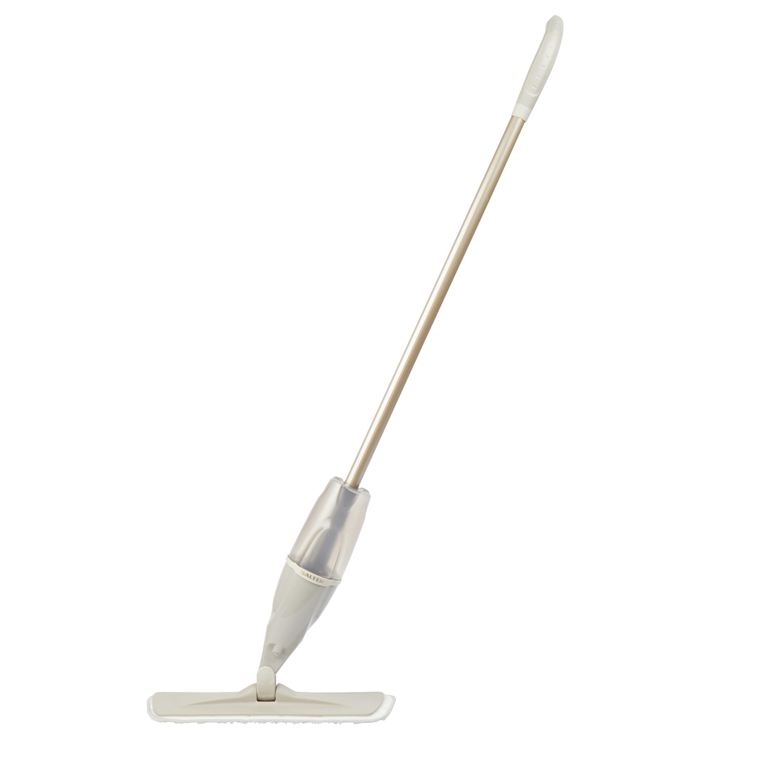Salter COMBO-8797 - Mopa pulverizadora - Incluye Almohadilla de Limpieza y Pulido, Ideal para Suelos laminados, de Madera y baldosas, Tanque de Agua de 600 ml, con 4 Cabezales de Repuesto