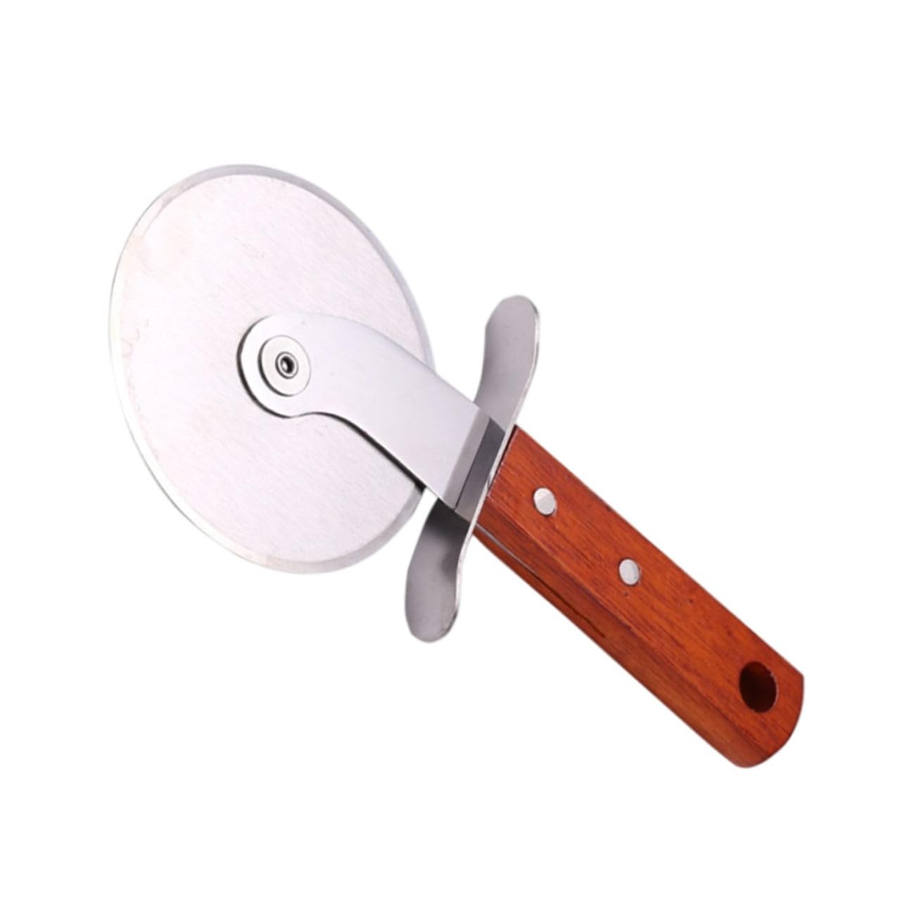 Alipis 1pc Stainless Steel Pizza Cutter Practical Pizza Roller Smooth Wheel for Effortless Slicing for Home Hotel Bakery Use Lightweight Easy to Clean