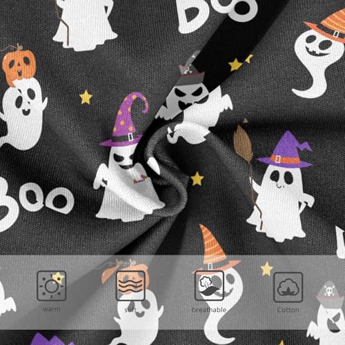 Little Girl Underwear Toddler Panties Kids Undies Halloween Ghost Soft Cotton Briefs 2T-8Y3