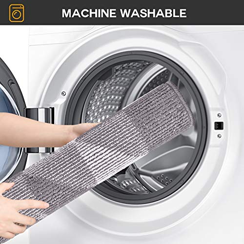 image for hicorfe Kitchen Rugs and Mats Sets,Super Absorbent Polypropylene Non-S