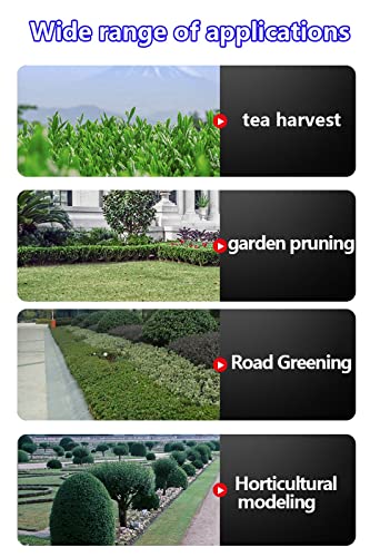 Handheld Cordless Hedge Trimmer, High Power Bush Trimmer With Sk5 Blade And Stainless Steel Baffle, Gardening Tool For Hedge Trimming, Fuel-Saving And Labor-Saving(Size:single Blade-3Cm) #TOP5