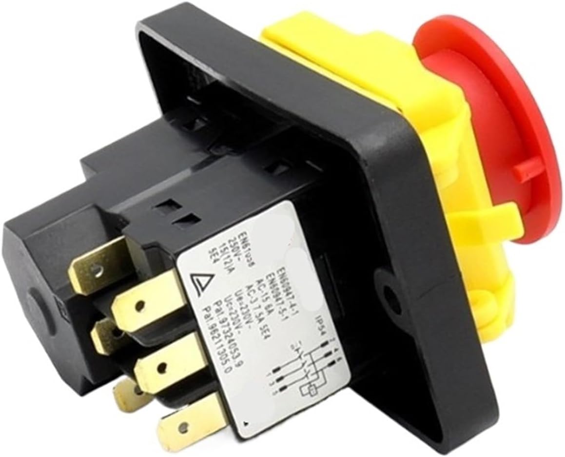 KJD18 AC 230V 5Pins /400V 7Pins electromagnetic Switch electromagnetic Switch for Tools and Machine Tools(5Pins,230V)