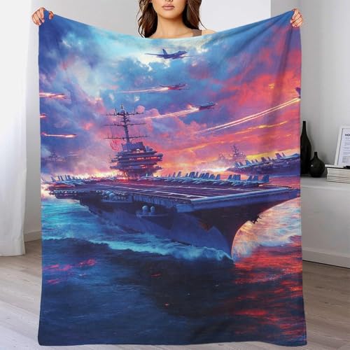 Couverture de voyage en microfibre douce et chaude, isolation thermique lit et canapé - 6