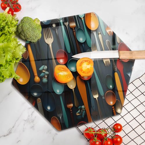 Planche à découper multifonctionnelle Wallfluent pour cuisson et service - 5