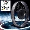 AKaSping 26IN E-Bike Rear Wheel Conversion Kit 48V 1500W Fat Snow Tire Electric Bicycle Motor Kit with LCD High Speed Brushless Gearless Hub Motor Kit #1