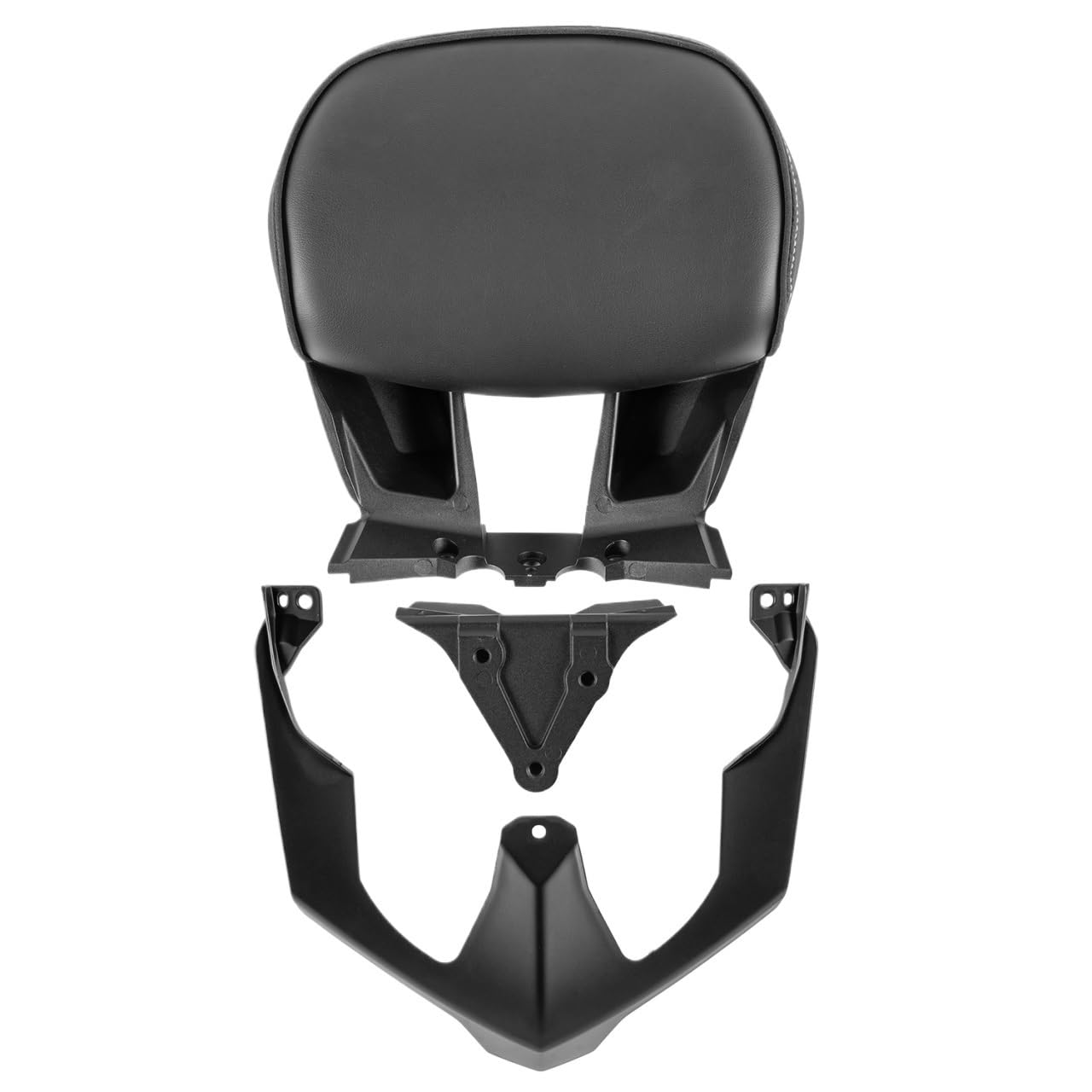 Motorcycle Backrest Pad Kits Motorcycle Rear Passenger for Seat Backrest Tailstock Back Rest Cushion Pad for X-MAX Xmax 300 2017-2022