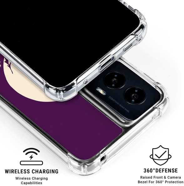 Skinit Clear Phone Case Compatible with Moto G Power 5G (2024) - Officially Licensed Disney The Nightmare Before Christmas Lock Shock and Barrel Art Design