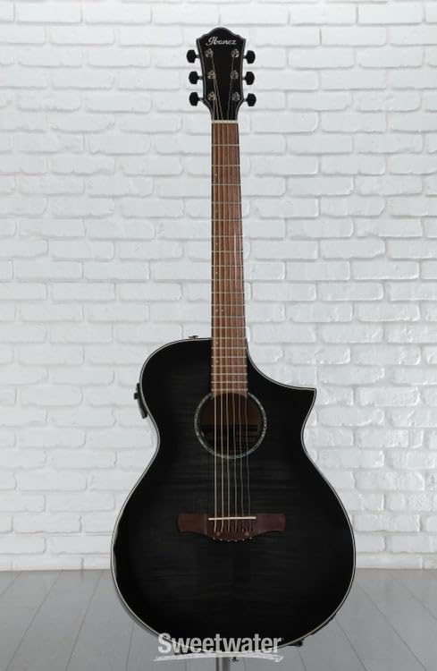 Amazon.com: Ibanez AEWC400 - Transparent Black Sunburst High Gloss