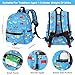 Accmor Toddler Backpack with Leash, Baby Backpacks with Anti Lost Wrist Link, Cute Mini Kids Backpack Leash Walking Harness for Travel, Small Excavator Backpack Tether for Boys Girls 1-3 (Light Blue)