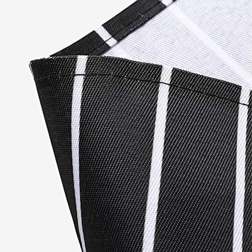 Jinlaili Black Apron, Unisex Adjustable Bib Apron with 2 Pockets, Cooking Kitchen Apron for Women Men, Kitchen BBQ Apron, Cotton Linen Chef Apron for Cooking, Baking Gardening Restaurant BBQ