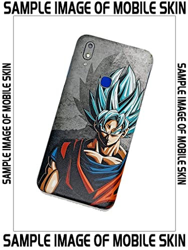 Image of AtOdds - Samsung Galaxy S20 Ultra Mobile Back Skin Rear Screen Guard Protector Film Wrap (Coverage - Back+Camera+Sides) (Goku)