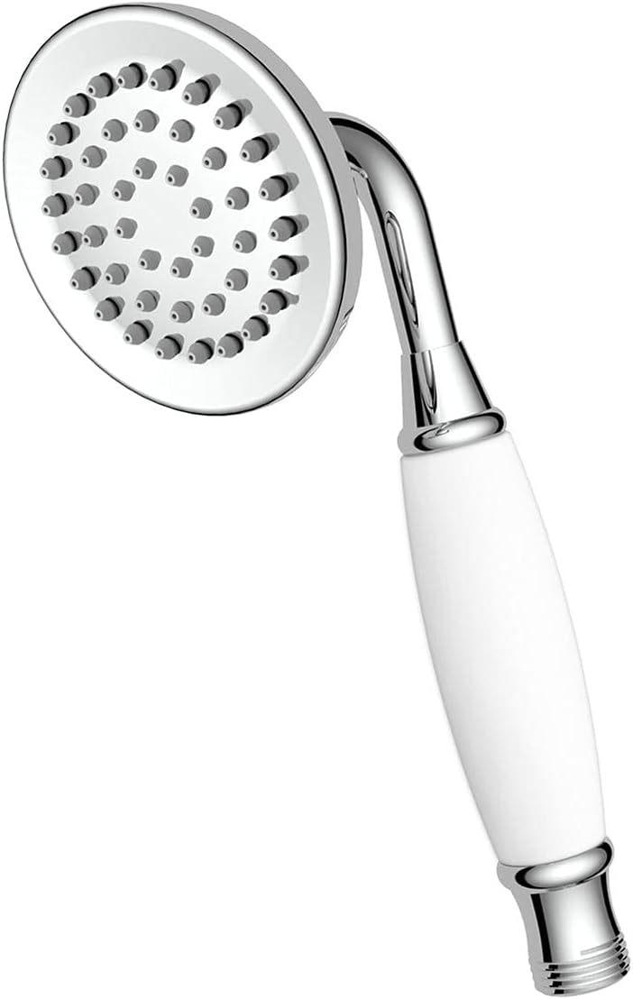 Traditional Shower Head White/Chrome Amazon.co.uk DIY & Tools