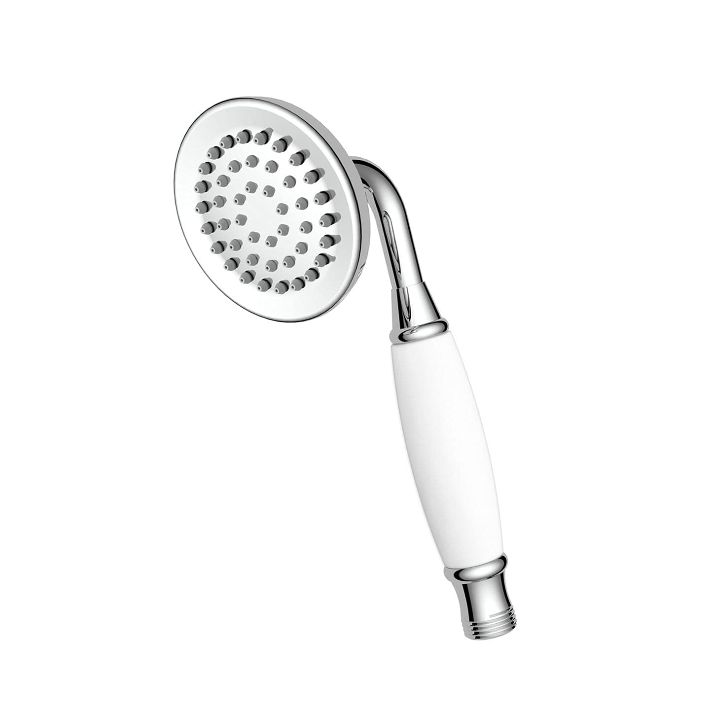 Triton Showers White Traditional Shower Head - /Chrome