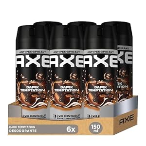 Déodorants anti-transpirants homme 6x150ml Axe