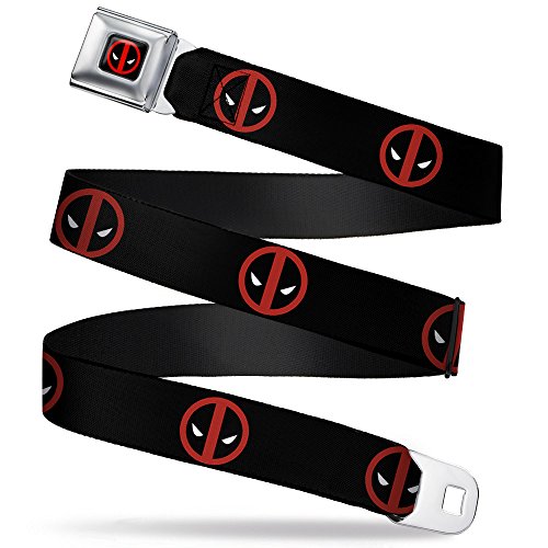 Buckle-Down Seatbelt Belt Deadpool Regular