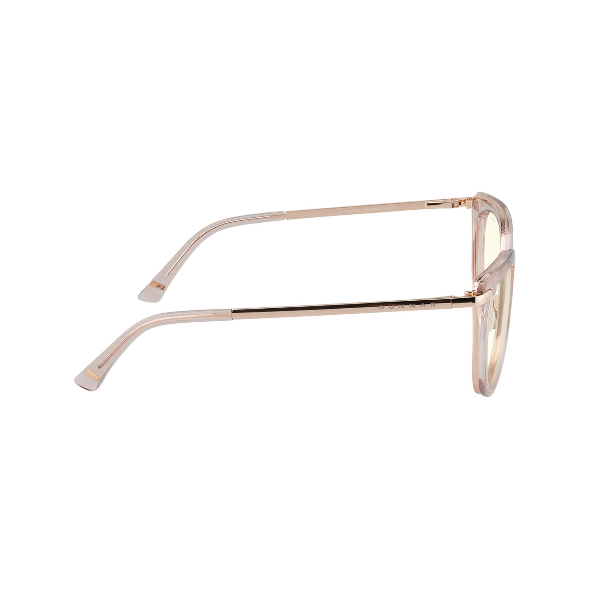 Gunnar Blaulichtfilter-Brille - Lahti - Rose Crystal - Clear
