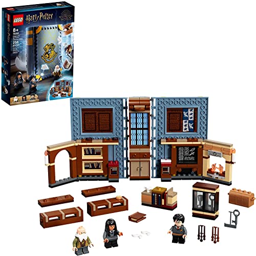 Harry Potter Hogwarts Moment: Charms Class 76385 Professor Flitwick’s Class in a Brick-Built Book Playset, New 2021 (255 Pieces) - Lego - Immagine 2