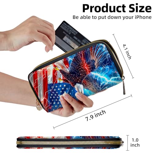 Wrist Wallets for Women, Lightweight RFID Blocking Multi-Functional Secure Wrist Purse for Travel, Daily Use4