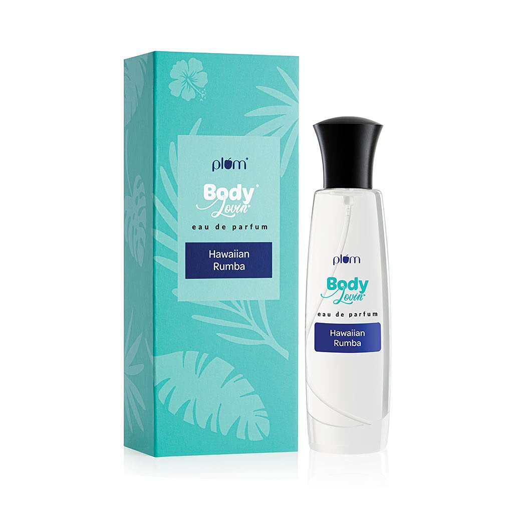 PlumBodyLovin' Hawaiian Rumba Eau De Parfum | Beachy Fragrance for Women | Long-lasting perfume | 100% Vegan | Paraben & Phthlate Free